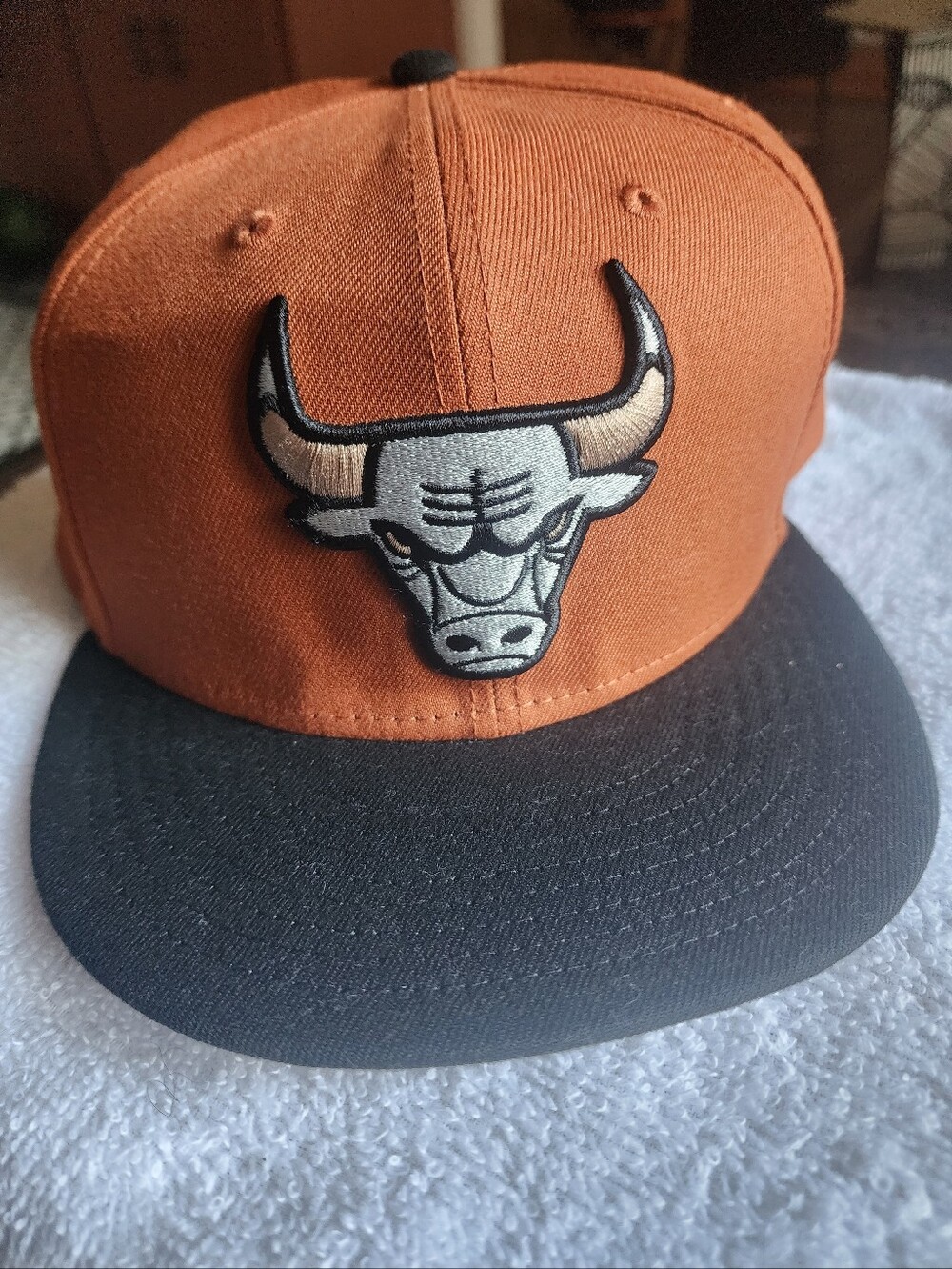 Rust & Black 5950 fitted Cap